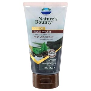 Nature's Bounty Venos Face Wash Charcoal & Coffee 150Ml