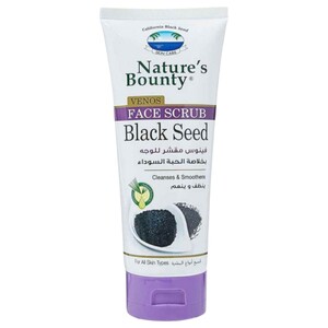 Nature's Bounty Venos Face Scrub Black Seed 200Ml