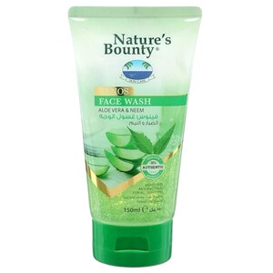 Nature's Bounty Venos Face Wash Neem & Aloe Vera 150Ml