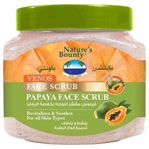 Nature's Bounty Venos Face Scrub Papaya 300Ml