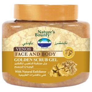 Nature's Bounty Venos Face & Body Scrub Golden 300Ml