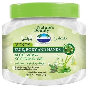 Nature's Bounty Venos Face, Body & Hands Aloe Vera 560Ml