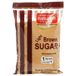 Nature's Choice Light Brown Sugar Raw 1Kg