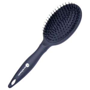Oneteck Hair Brush Rubber Coated Black