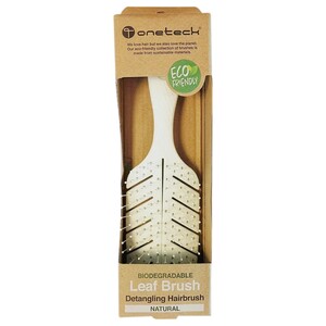 Oneteck Hair Brush Bio Leaf Green