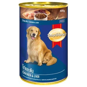 Smartheart Can Dog Food Chicken And Liver 400G