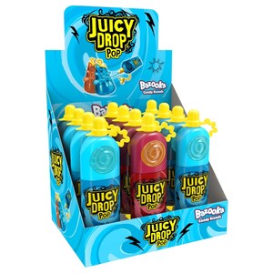 Juicy Drop Pop Raspberry & Cola 26G X12