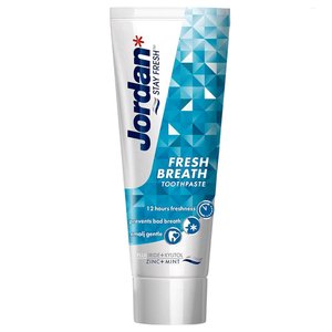 Jordan Toothpaste Fresh Breath With Zinc & Mint 75Ml