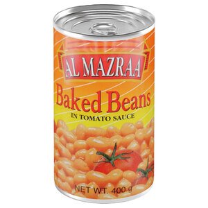 Al Mazraa Canned Baked Beans In Tomato Sauce 400G