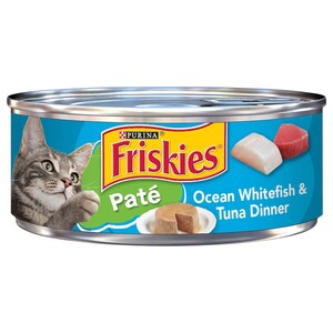 Friskies Cat Food Pate Ocean White Fish Tuna 5.5Oz