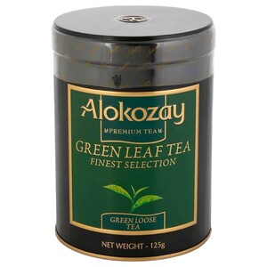 Alokozay Green Leaf Tea Tin 125G