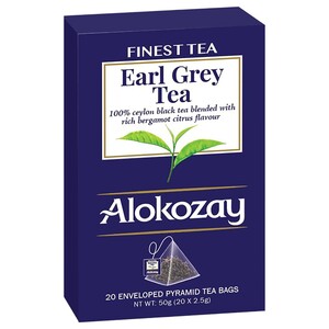 Alokozay Biodegradable Earl Grey Tea 20 Bags 50G