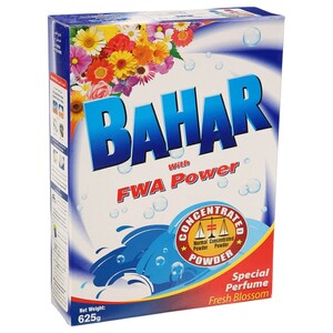 Bahar Laundry Detergent Powder Box 625G