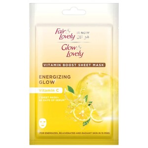 Glow & Lovely Energizing Glow Vitamin C Sheet Mask 20G