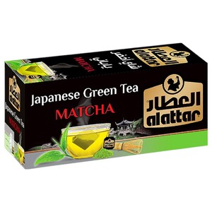 Al Attar Matcha Green Tea Japanese 20 Bags 30G
