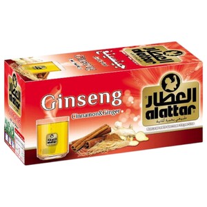 Al Attar Ginseng Cinnamon & Ginger 20 Bags 30G