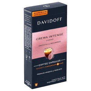Davidoff Crema Intense Coffee Capsules 10 Pieces 55G