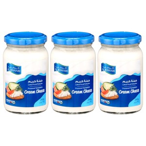 Al Rawabi Cream Cheese Spread 240G X3