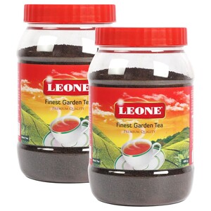 Leone Tea Powder Jar 450G X2