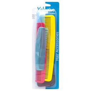 Xcluzive Styling Combs Family 6 Pieces