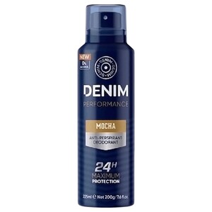 Denim Deodorant Spray Antiperspirant Mocha 225Ml