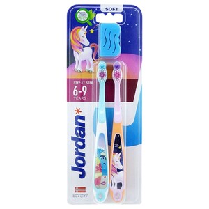 Jordan Toothbrush Step 3 Kids 2 Pieces
