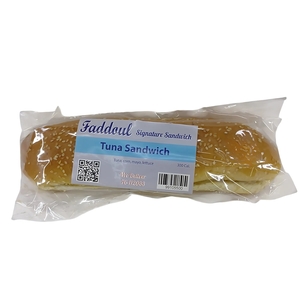 Faddoul Signature Sandwich Tuna Sandwich 300Cal.