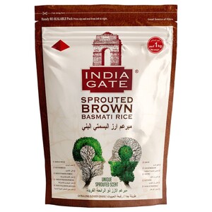 India Gate Sprouted Brown Basmati Rice 1Kg