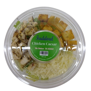 Faddoul Chicken Caesar Salad 480Cal.