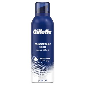 Gillette Shave Foam Comfortable Glide 200Ml