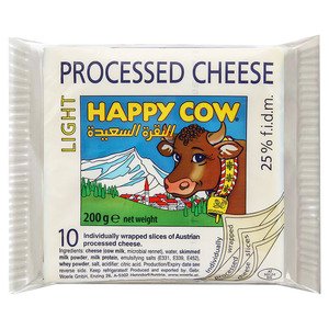 Happy Cow Cheese Slice Diet 200G