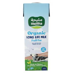 Meliha Organic Long Life Milk 1Lt