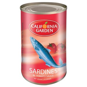 California Garden Sardine In Tomato Sauce 155G