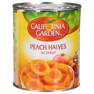 California Garden Peach Halves 825G