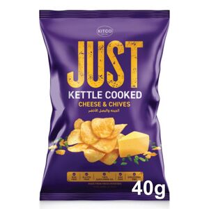 Kitco Kettle Cooked Potato Chips Cheese & Chives 40G