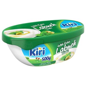 Kiri Creamy Cheese With Extra Labneh Tub 500G