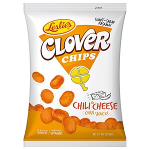 Leslie's Clover Chips Chili & Cheese 85G