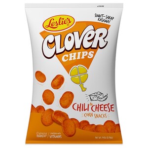 Leslie's Clover Chips Chili & Cheese 145G
