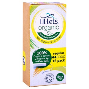 Lil-Lets Tampons Non Applicator Regular 16 Pieces