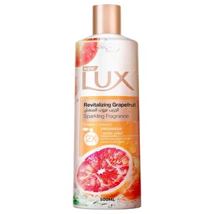 Lux Body Wash Revitalizing Grapefruit 500Ml