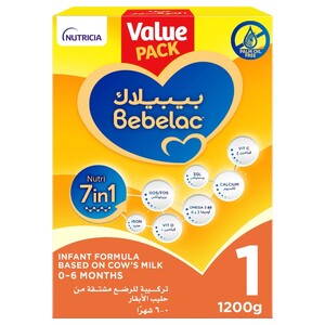 Bebelac Nutri 7In1 Ifant Formula Stage 1 1200G