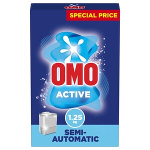 Omo Active Powder Laundry Detergent Semi-Automatic 1.25Kg