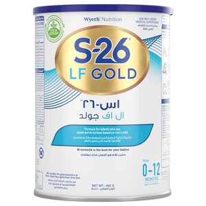 Nan S26 Lf Gold Milk Formula 400G