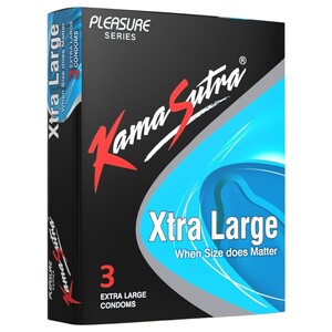 Kamasutra Condom Xtra Large 3 Pieces