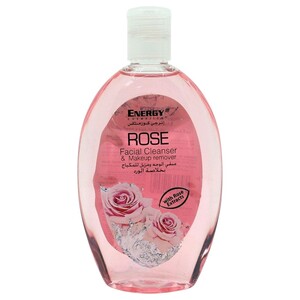 Energy Facial Cleanser And Makeup Remover Rose 235Ml