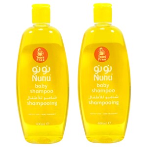 Nunu Baby Shampoo 400Ml X2
