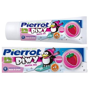 Pierrot Kids Dental Gel Piwy Strawberry 50Ml