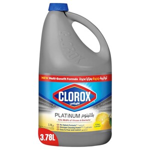 Clorox Platinum Bleach Lemon 3.78L