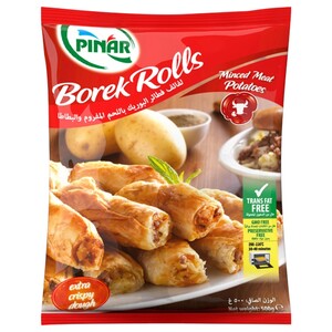 Pinar Borek Rolls & Minced Meat Potato 500G