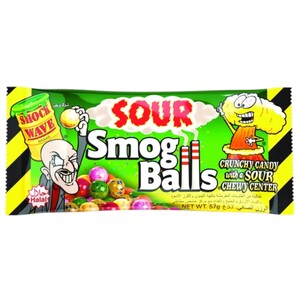 Shock Wave Sour Smog Balls Fin Seal Pack 57G